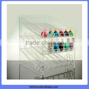Made in China First Choice Red Acrylic Cosmetic Display Tray thumbnail-6