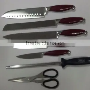 High Quality Hollow Stailess Steel Kitchen Knife Set thumbnail-4