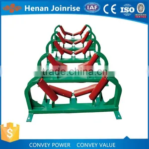 Conveyor Trough Idler Roller for Cement Coal Port Industry thumbnail-2