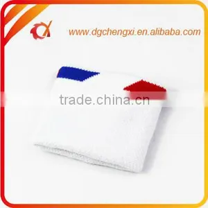 White Woven Tennis Sport Wristband /woven Sweatband thumbnail-1