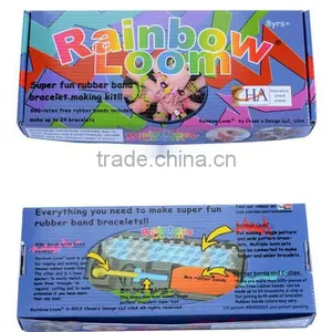 Educational DIY Toy for Kids Crochet Kit Rainbow Loom FS0084 thumbnail-2