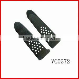 White Spots Designer Plastic Rubber Cuff Tabs thumbnail-1