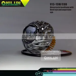 Factory Price COB U13 15W Led Light Motorcycle Led Projector Headlight Quality Choice thumbnail-1