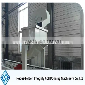 Custom Roof Tile Roll Forming Machine , Automatical Stone Coated Roof Tile Forming Machine thumbnail-1