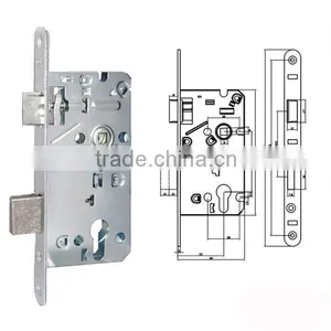 High Quality European Standard Mortise Locks of Door Handles With Lock for Door Security Lock thumbnail-1