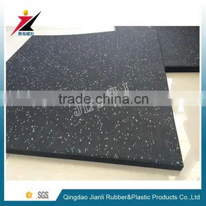 Gold Supplier Gym Rubber Roll Crossfit Rubber Mat With EPDM Fleck thumbnail-1