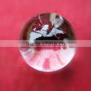 2015 Factory Supply Customed 30mm Clear Artificial Crystal Ball thumbnail-1