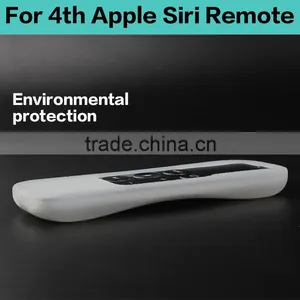 Factory PROMOTION no MOQ Transparent Dustproof Silicone TV Controller Protective Cover for 4th Apple Siri Remote Case Skin thumbnail-5