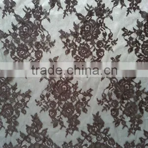 Grey Color and 100% Cotton Material High Quality Swiss Voile Laces thumbnail-1