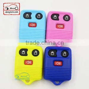 High Quatity Ford Remote Key Shell Color Key Blanks Custom Fobs Ford 3 Buttons Car Remote Key Shell thumbnail-1