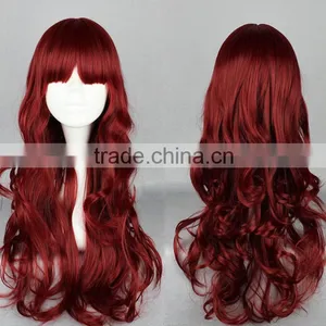 Mouse Over Image to Zoom 60cm Long Lolita Wave Culy Peluca Cosplay Wig Classic Party Wig N501 thumbnail-1