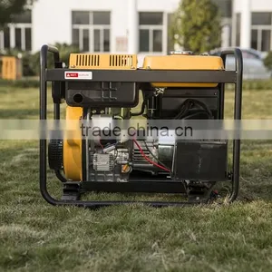 NIMBUS 2015 New Portable Single Phase 10HP Diesel Engine Powered Open-type Diesel 5KW Generator for Sale thumbnail-2