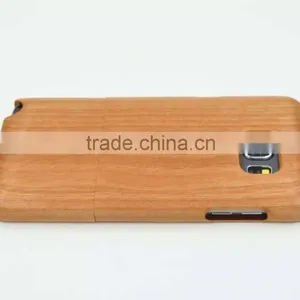 Handmade Real Carved Wood Wooden Phone Case Cover Shell For Samsung Galaxy Note 5 thumbnail-3