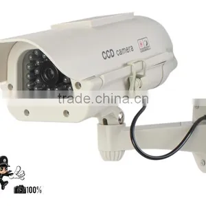 New Wireless Waterproof IR LED Surveillance Dummy Security CCTV Camera thumbnail-1