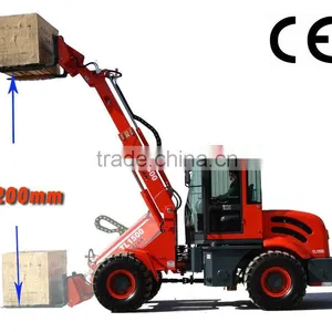China Cheap Mini Telescopic Forklift TL1500 With CE, Multifuntion Telescopic Forklift thumbnail-1