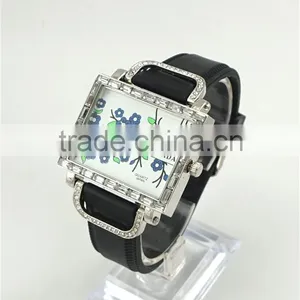 New Style Ladies Silicone Wristwatch Square Cse Muticolors Unisex Watches thumbnail-4