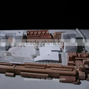 Sculpture Space and Exhibition Building Model Maquette thumbnail-1