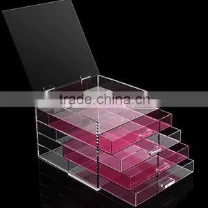 2016 Beauty Plexiglass Clear Cosmetic Display ,makeup Organizer Plexiglass Makeup Organizer thumbnail-2