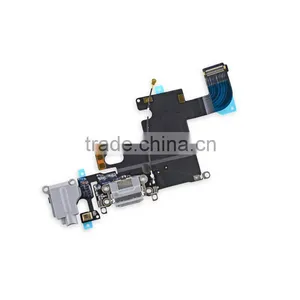 New Original Headphone Jack Audio Ribbon Flex Cable With Connector Pre-installed for Iphone 6 Replacement Part thumbnail-6