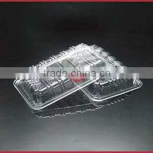 Disposable Plastic PET Packaging Tray Food-grade Safty Eco-friendly Transaprent DY-PA001 thumbnail-3