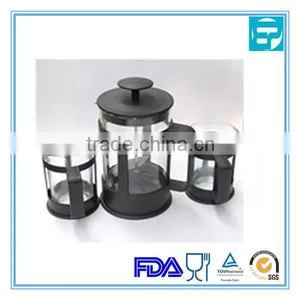 600ml Stainless Steel Glass Coffee French Press thumbnail-2