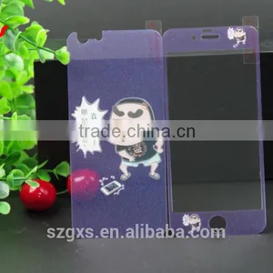 Color Mobile Phone Screen Protective Case for Iphone Pretty Cartoon Tempered Glass Screen Protector thumbnail-5