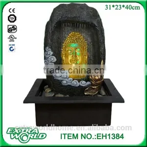 Resin Tabletop Home Decoration Led Buddha Waterfalls thumbnail-1