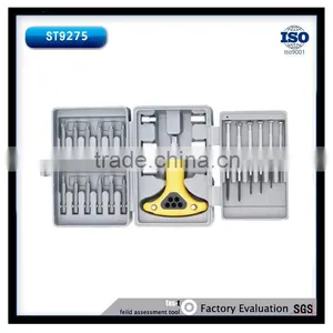 26pcs Small Hand Tooling Box Mini Screwdriver Set Bit Set thumbnail-1