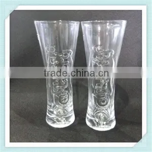 Hand Made Carlsberg Beer Glass Cup 300ml Carlsberg Glass Cup for Sale thumbnail-3