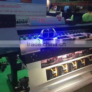 High Quality Stable Machine 1.9m DX5 Printhead UV LED Roll to Roll Inkjet Printer thumbnail-2