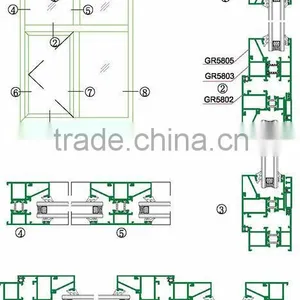 Broken Bridge Aluminium Horizontal Inswinging Casement Window thumbnail-3