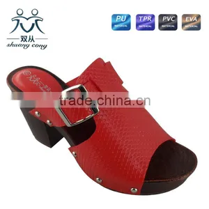 Women Shoes in Casual Shoes Newest Style Fashion Platform High Heel Ladies Slippers and Sandals thumbnail-5