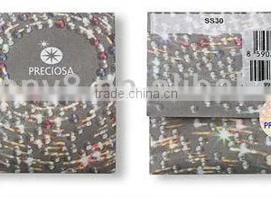 Original PRECIOSA Flat Back Stone Hotfix in Jet,MC Baguette FB, ART.438 26 210 thumbnail-2