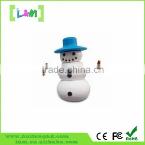 Funny Snow Man for Christmas Gifts Small and Cute Usb Flash Drives With Pvc Material Selling at Bolltom Price thumbnail-1
