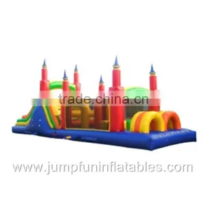 Inflatable Kid Obstacle Course With High Quality for Commercial thumbnail-1