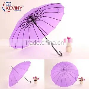16k Straight Auto Open Umbrella Golf Umbrella Made by Chinese Umbrella Manufacturer China Umbrella thumbnail-2