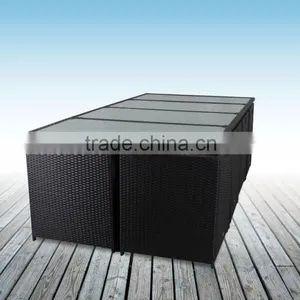Vietnam Poly Rattan Garden Furniture CUBE Set thumbnail-4