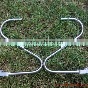 Titanium Bike Front Rack With Handing Brush Finished thumbnail-1