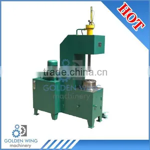 Manual Can Hydraulic Pre-curling and Flanging Machine To Metal Dust Container Making Line Forming Machine thumbnail-1