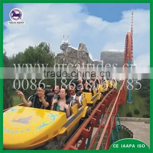 Amusement Park Attraction Thrilling Game Machine Roller Coaster thumbnail-4