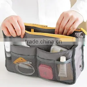 Make up Organizer Bag Men Casual Travel Bag Multi Functional Women Cosmetic Bags Storage Bag in Bag Makeup Handbag thumbnail-1