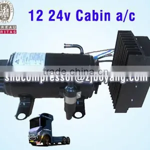 12 24v Cabin A/c for Truck Sleeper Cab ev A/c Kit Electric Truck Cabin Air Conditioner Tractor Cab Air Conditioner thumbnail-1