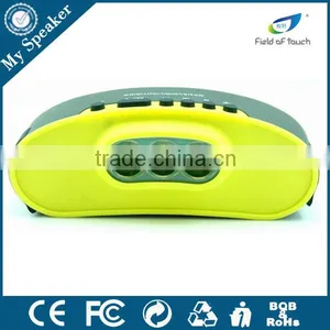 Electrical Bicycle Parts IP64 Waterproof Bluetooth Speaker With LED Lamp FM thumbnail-3