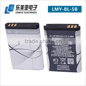 Factory Wholesale Mobile Phone Battery for Nokia 3.7V 1020mAh BL-5C Battery thumbnail-4