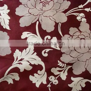 Customized Window Curtain Fabric, Jacquard Fabirc 040 Fire Retardant Blackout Fabric for Bedroom thumbnail-2