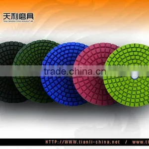 Resin Diamond Polishing Pad,Flexible Wet Polishing Disc thumbnail-1