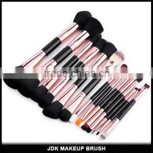 Duo End Rose Gold 14pcs Fiber Hair Makeup Brush Set Gift Box Pacakging Beauty Brush Custom Logo Makeup Brushes for Sale thumbnail-2