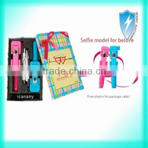 2015 Wholesale Supreme Mini Foldable Cable Selfie Stick Wired Selfie Stick,Monopod Selfie-stick thumbnail-1