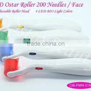 Photon Derma Roller With Titanium Needle and 4 Colors LED Gene Biology Light thumbnail-2
