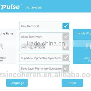 Skin Rejuvenation Sincoheren Medical 530-1200nm Aesthetic IPL Hair Removal Machine thumbnail-5